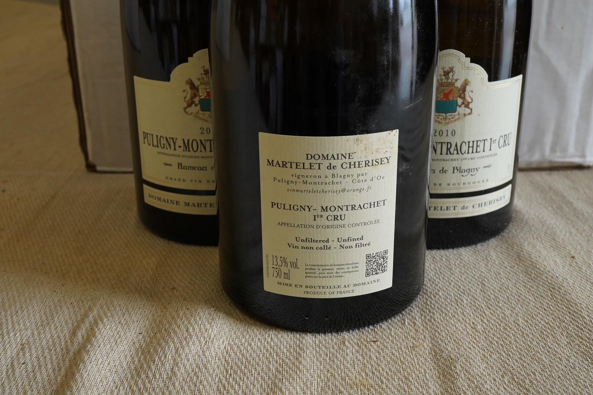 Domaine Comtesse de Cherisey, Hameau de Blagny, 2010